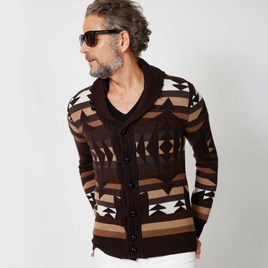 native cable cardigan - 1piu1uguale3 Osaka - ウノピゥウノウグァー