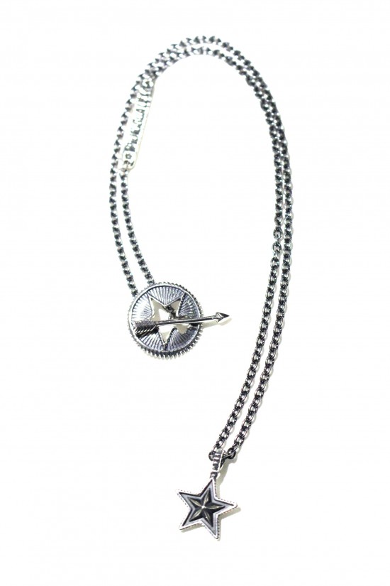 1PIU1UGUALE3 × CODY SANDERSON silver necklace(small star 