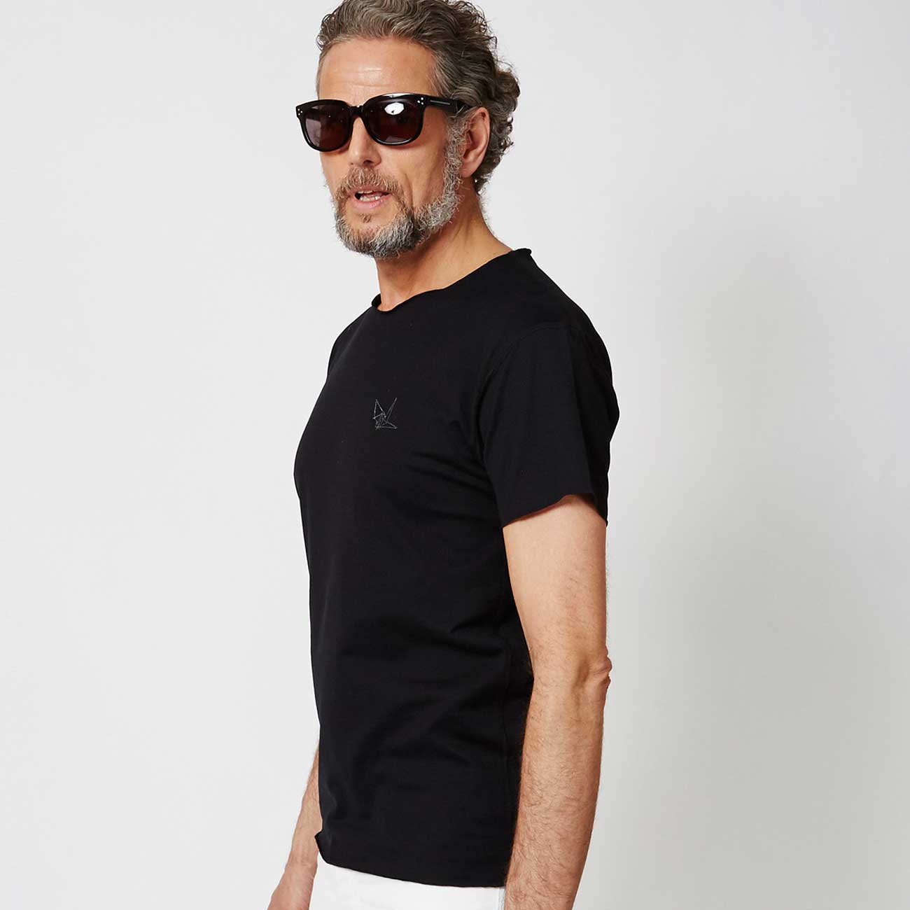 1PIU1UGUALE3  Tシャツ/ lucien pellat-finetカラーブラック