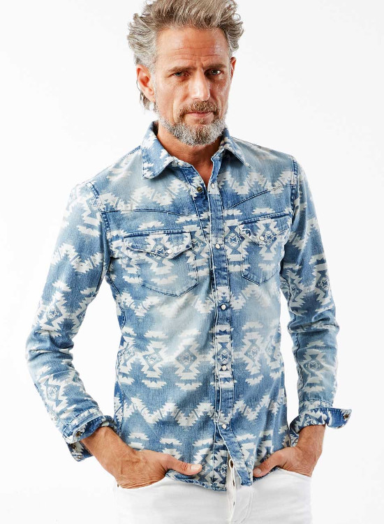 1PIU1UGUALE3 x PENDLETON western denim shirt - 1piu1uguale3 Osaka ...