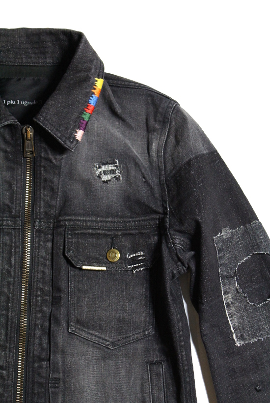 Rainbow zip G jacket - 1piu1uguale3 Osaka - ウノピゥウノウグァー