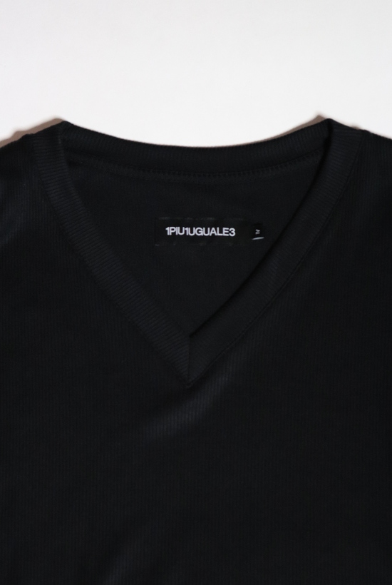 L/S V-NECK - 1piu1uguale3 Osaka - ウノピゥウノウグァーレトレ大阪